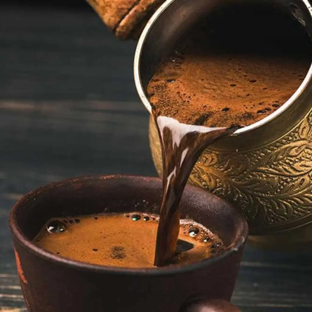 كوب قهوة تركي